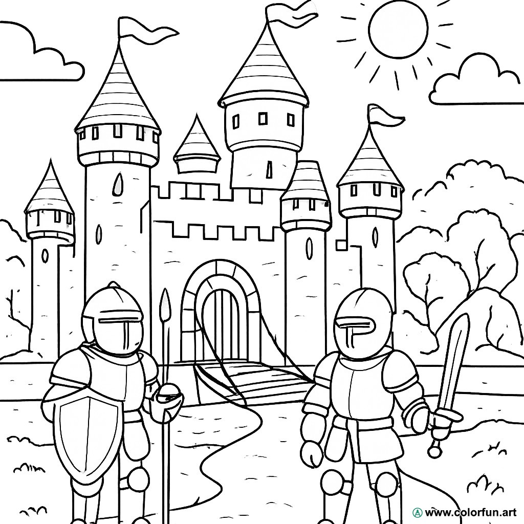 Desenhos para colorir históricos para crianças Para Baixar ou Imprimir ...