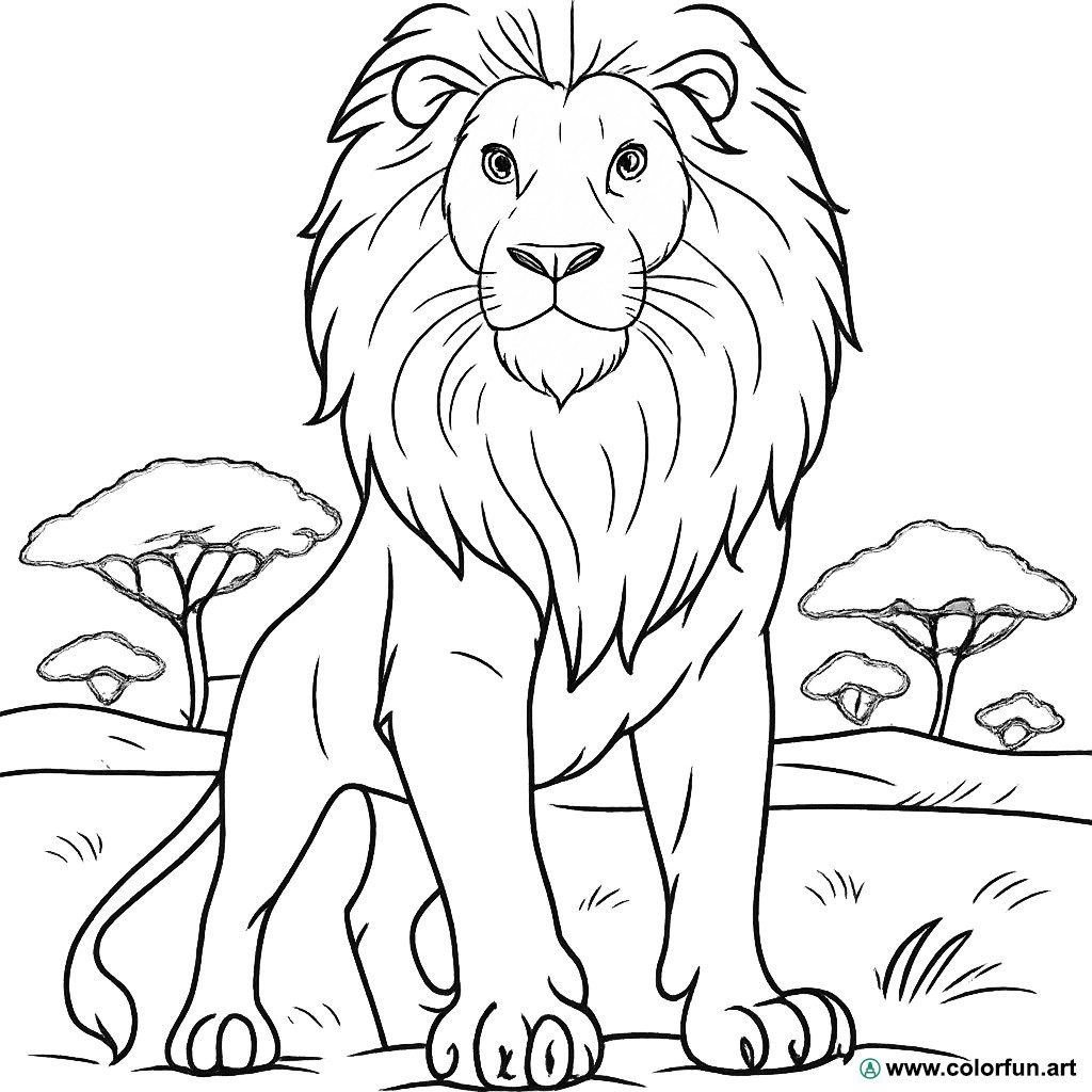 desenhos para colorir realistas de animais