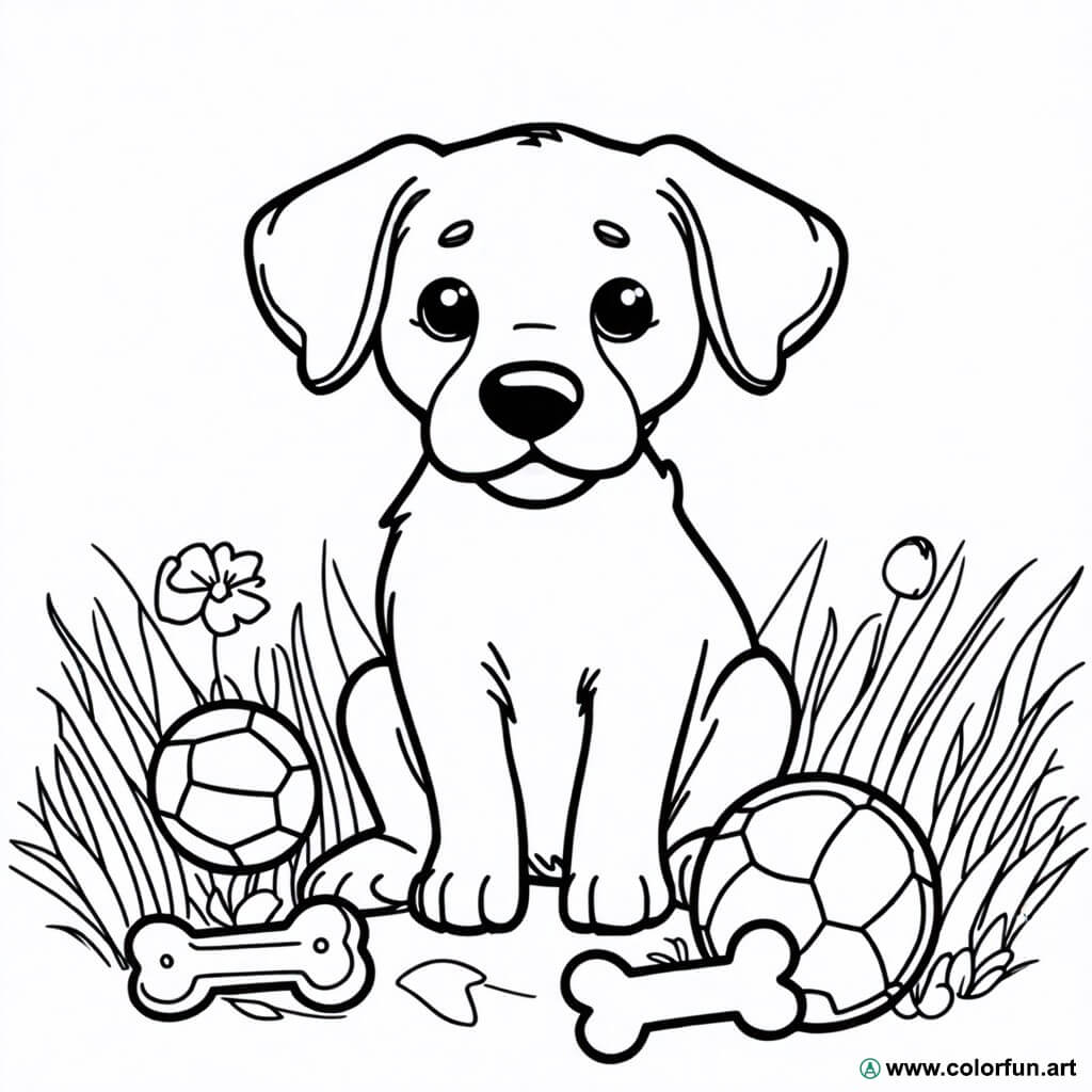 desenhos para colorir cachorro realista