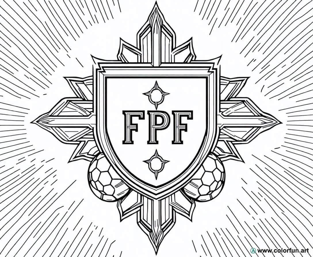 desenhos-para-colorir-do-logo-de-portugal-no-futebol-para-baixar-ou
